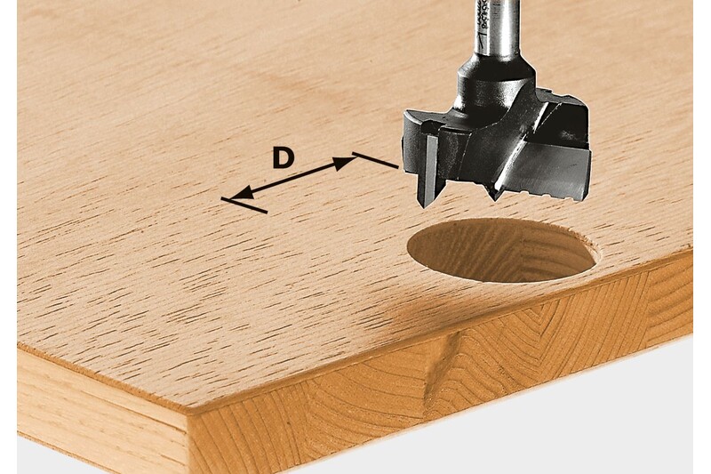 BESLAGBOOR HW SCHACHT 8MM D20 REF:491072 FESTOOL