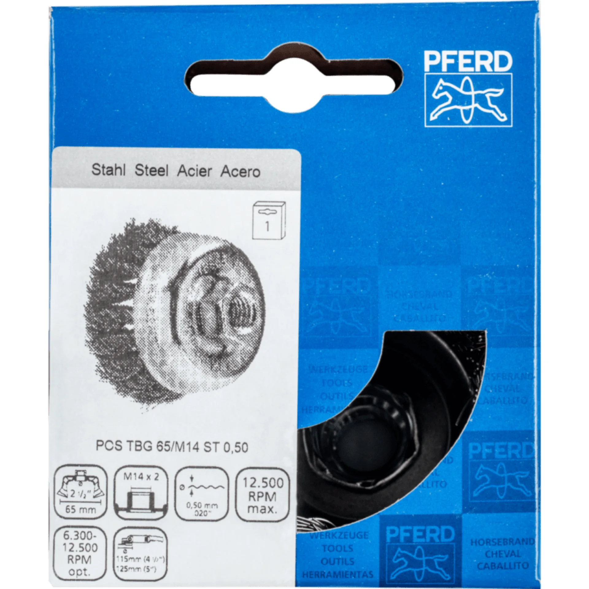 BORSTEL TBG 65/M14 ST 0.50 SG REF:43305001 PFERD
