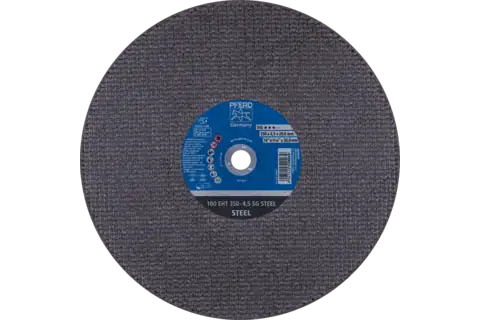 DOORSLIJPSCHIJF VOOR STAAL EHT 350X4.5X20MM 100M/S A24 S SG 20.0 REF:61329520 PFERD