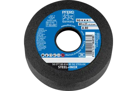 KOMSLIJPSTEEN 50 ETT 80X8X22.23 A 80 Q SG REF:63418702 PFERD