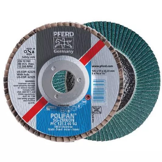 POLIFAN PFC 125 Z 60 SG REF: 67786125 PFERD