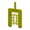 HAPAX UITVULPLAATJES 4X40,00X55 /20ST REF:HAP052N0000400055A PGB