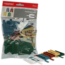 HAPAX UITVULPLAATJES 1-2-3-4-5MM/50ST REF:HAP052N0000600055A PGB