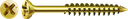 SPAX-S GLASLIJSTSCHROEF VERZONKEN KOP FREESRIBBEN KRUIS Z2 DEELDRAAD CUT YELLOX 200ST REF:35703503301022 SPAX