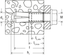 EA II M20X80 INSLAGANKER (10 STUKS) REF:48409 FISCHER