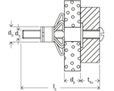 HM 6X37 S MET. HOLLEWANDPLUG (50 STUKS) REF:519777 FISCHER