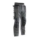 BROEK MULTIPOCKET KATOEN GR/ZW 2200-13-9899-C54 JOBMAN