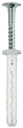 NAGELPLUG TYPE G MNA Ø8X50MM REF:MG 1122805G MUNGO