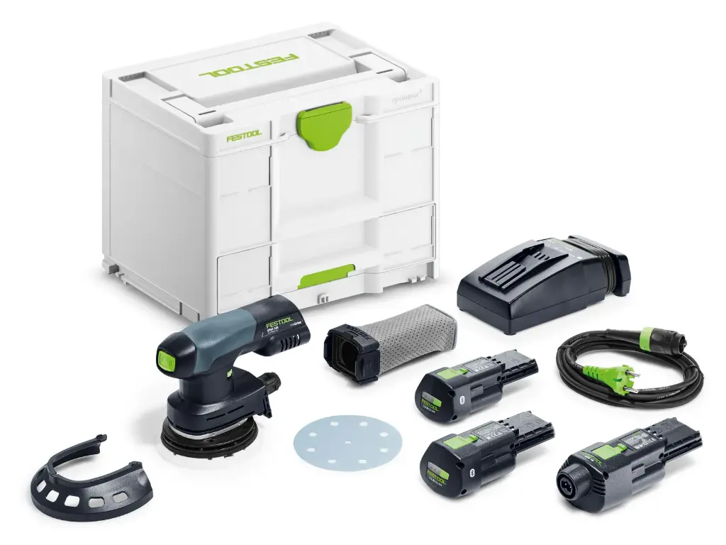 ACCU-EXCENTERSCHUURMACHINE ETSC 125 3,0 I-SET REF:578857 FESTOOL 