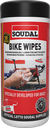 CLEANING WIPES CYCLING TUBE (50 PCS) REF:128369 SOUDAL