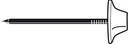 WHITENAIL 7CM IN PE ZAK (50ST) REF:1107.7502