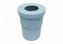 WC MOF PVC ?G-100MM WIT REF:3104.3100