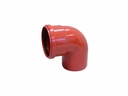 RIOOLBOCHT PVC Ø125-87GR ROODBRUIN REF:6002.1255
