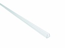 POLYCARBON.PROF. ''U'' 16MM-2.10M TRANSPARANT REF:7102.6356