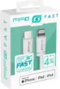 USB-KABEL VAN 1,2 M MFI NAAR IPHONE – SNELLADEN REF:094035 FIFO 