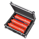 BOORSET Ø112-132-162X420X5/4'' UNC + CENTREERPEN REF:HDNLSET010 CARAT