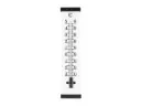 THERMOMETER BUIT. / BINNEN ALU 5,6X2,2X25CM REF:072654 TFA DOSTMANN