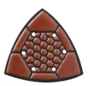 POLIJSTPAD#50 DELTA 93MM DROOG REF:EDP0050000 CARAT