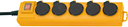 SUPER SOLID STOPCONTACTLIJST 5 VOUDIG 2M HO7RN-F 3G2.5 REF:1159904225 BRENNENSTUHL
