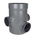 TOEZICHTPUT Ø250 2X110X410MM DONKERGRIJS REF:6007.2501