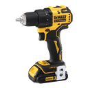 18V XR BRUSHLESS COMPACTE SCHROEF-/BOORMACHINE 2X1.5AH REF:DCD708S2T-QW DEWALT