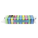 SCHUURSPONSEN MOUSSE GEKLEURD 9X6X3CM 10ST REF:4043