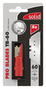 PRO-TRAPEZIUMMESSEN TB-60, PER 5 STUKS (BLI) - 60 MM x 0,65 MM REF:ZE 576060