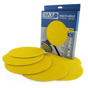 SCHUURPAPIER VELCRO Ø225MM, KORREL 120 (6 ST) REF:DX 075120 PRODIAXO