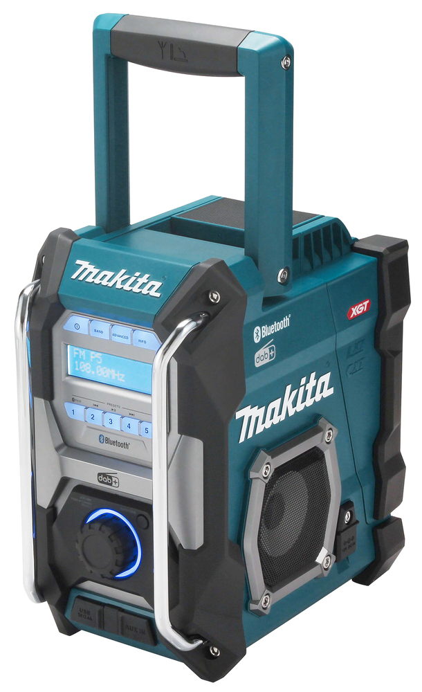 WERFRADIO MET DAB+ EN BLUETOOTH 5.0 CXT 12VMAX, LXT 14,4 V /18 V, XGT 40VMAX, AC REF:MR004GZ MAKITA