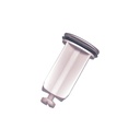 VENTIELKLEP VOOR PVC PLUG WASTAFEL VERCHROOMD 39,5 MM REF:751446