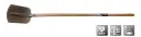 PROFESSIONELE ZANDSCHOP NR00 GEPOLIJST MET GEWAXTE ESSEN STEEL 1,3M REF:110216A POLET