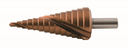 TRAPBOOR HSS-E SPIRAALVORMIGE FLUITEN 6-37MM 12 STAPPEN REF:SR 22400259 STENROC