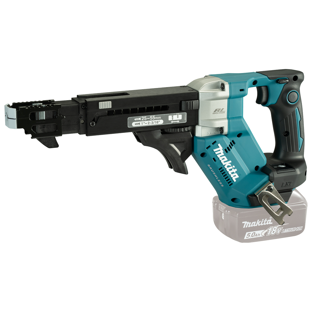 ACCU SCHROEFAUTOMAAT 55MM LXT 18 V + MAKPAC (ZONDER ACCU'S EN LADER). REF:DFR551ZJ MAKITA