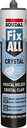 FIX ALL CRYSTAL GLASHELDER KOKER 290ML REF:110980 SOUDAL