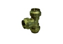 T-90° MESSING LB  MESSING 32MM REF:5002.3332.02 SCALA