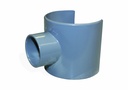 ZADEL SANITAIR SG DONKERGRIJS 75-80 40MM REF:3102.8040 SCALA
