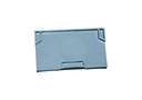 EINDSTUK VOOR AFVOERGEUL 8CM PVC GRIJS  REF:6005.8009 SCALA