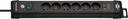 PREMIUM-LINE STEKKERDOOS MET USB 6-VOUDIG ZWART 3M H05VV-F 3G1,5 FR/BE REF:1951164602 BREN
