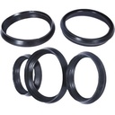 LIPRING RIOOL ZWART 200 REF:6002.0004 SCALA PLASTIC