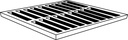 ROOSTER PERS PVC LICHTGRIJS 200*200 REF:3108.2204 SCALA PLASTIC