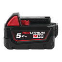 M18 B5 M18B5 LI-ION BATTERIJ RED LITHIUM REF:4932430483 MILWAUKEE