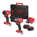 M18 FUEL™ POWER PACK (M18FPD3, M18FID3, 2 X M18B5, M12-18FC, HD-BOX) REF: 4933480873 MILWAUKEE