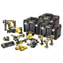 18V XR BRUSHLESS 10-DELIGE POWERTOOL SET REF:DCK1012P4T-QW DEWALT