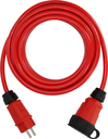 PROFI VERLENGKABEL VQ 1200 BE/PL IP44 10METER H07BQ-F3G2,5 ROT REF:9162104210 BRENNENSTUHL
