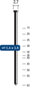 T16-30 BRADS 4M (12) REF:FRT1630000 HEWITOOL