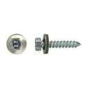 ZESK.3/8'' GEVELSCHROEF TYPE A MET PUNT 6.50X32 A2